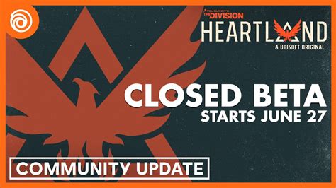 division heartland closed beta|The Division Heartland: Closed Beta Community Update